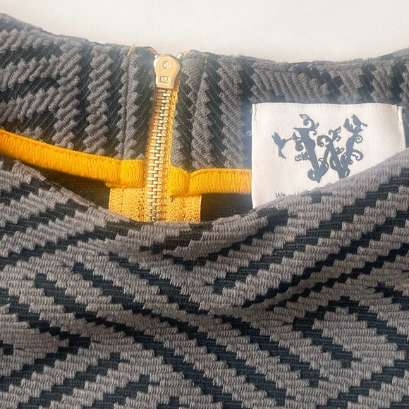 ANTHROPOLOGIE Westerly Geometric Pullover, Grey Motif, XS - Picture 10 of 12